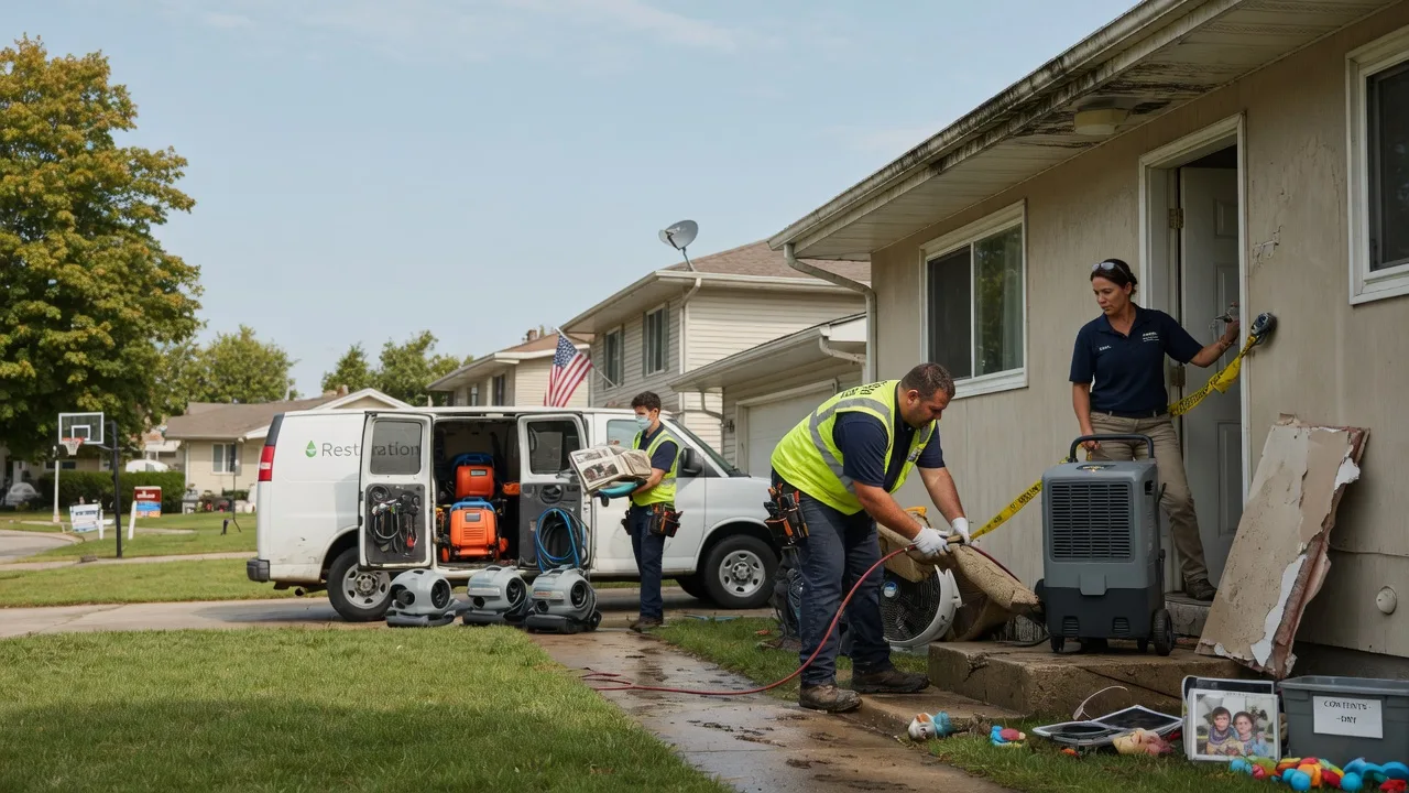 Water Damage Restoration in Ashley, ND near me